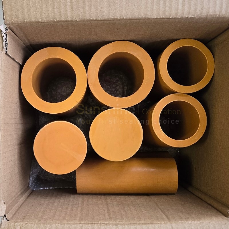 Yellow 20% Polyimide Filled PTFE