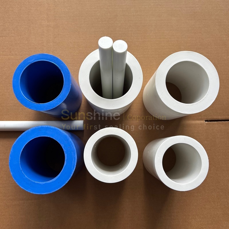 10% GLASS-FILLED PTFE TUBES and Rods
