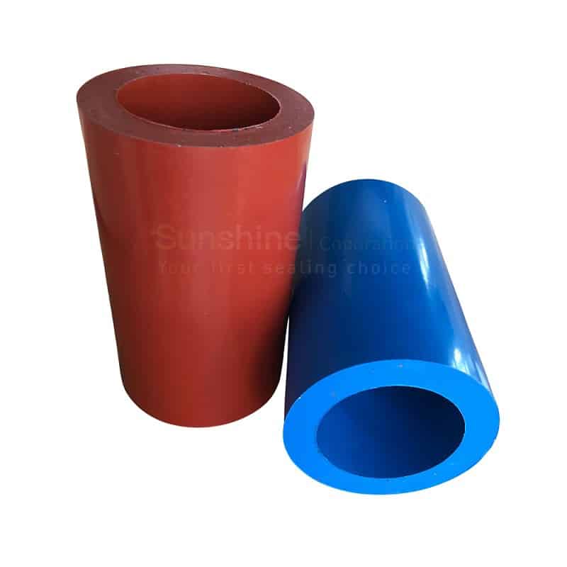 Blue Glass-filled PTFE Tubes